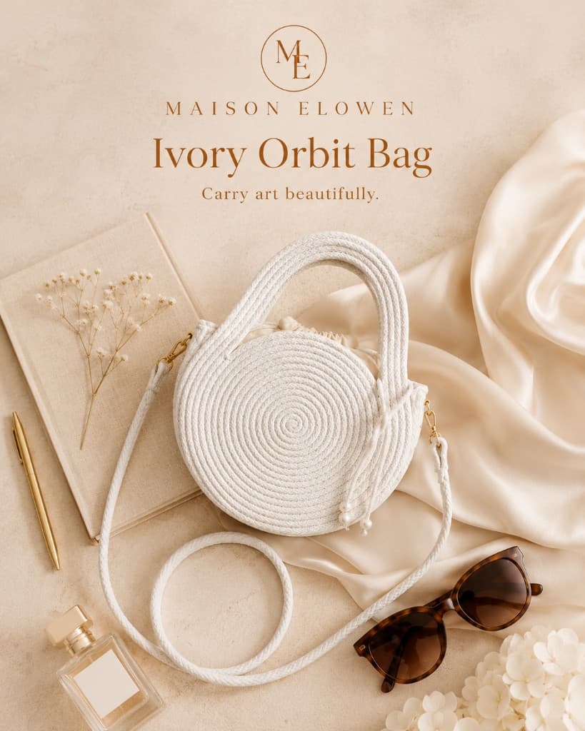 Ivory Orbit Bag thumbnail 2