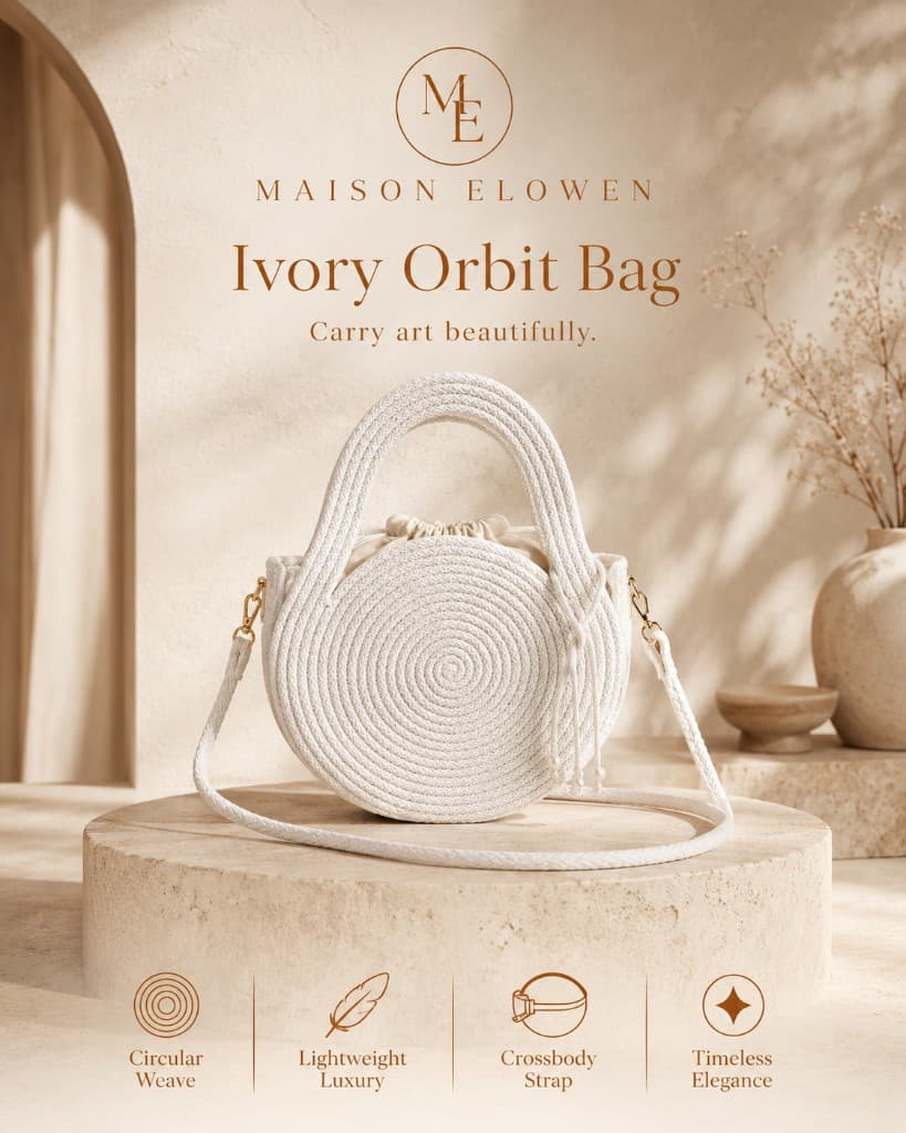 Ivory Orbit Bag thumbnail 5