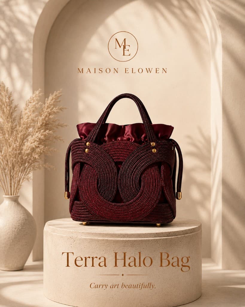 Terra Halo Bag — Bordeaux — view 1